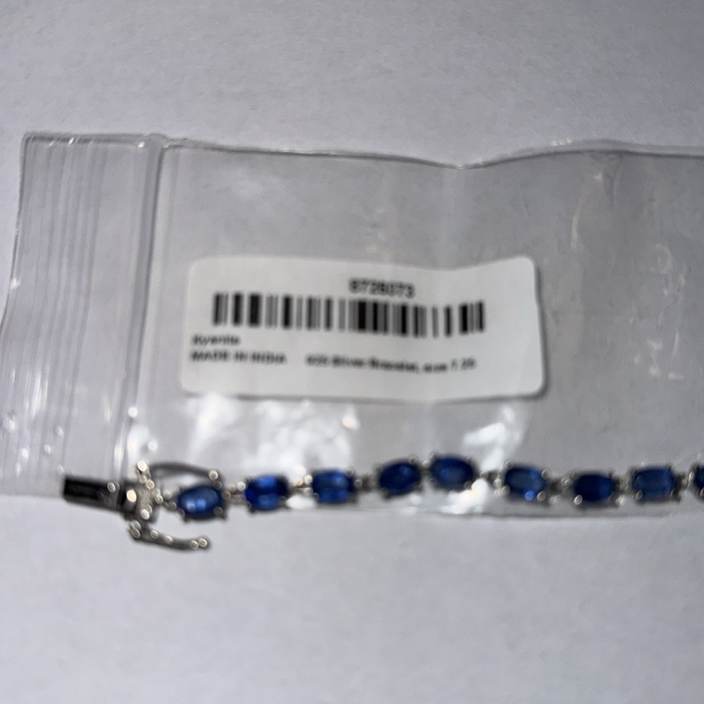 KYANITE BRACELET (HIMALAYAN), SIZE 7.25” LONG - Picture 7 of 13